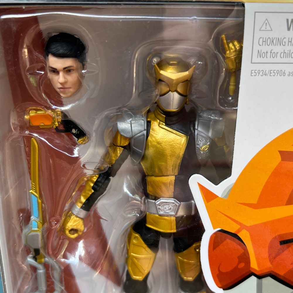 Hasbro Power Rangers Lightning Collection‎ Beast Morphers Gold Ranger 6" Figure - Picture 2 of 6